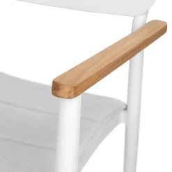 Elan Outdoor Stackable Dining Chair - White