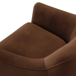 Eleanor 34" Velvet Lounge Chair - Hale Earth