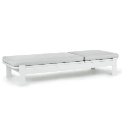 Eleya 78" Outdoor Chaise Lounge - Cera Gray