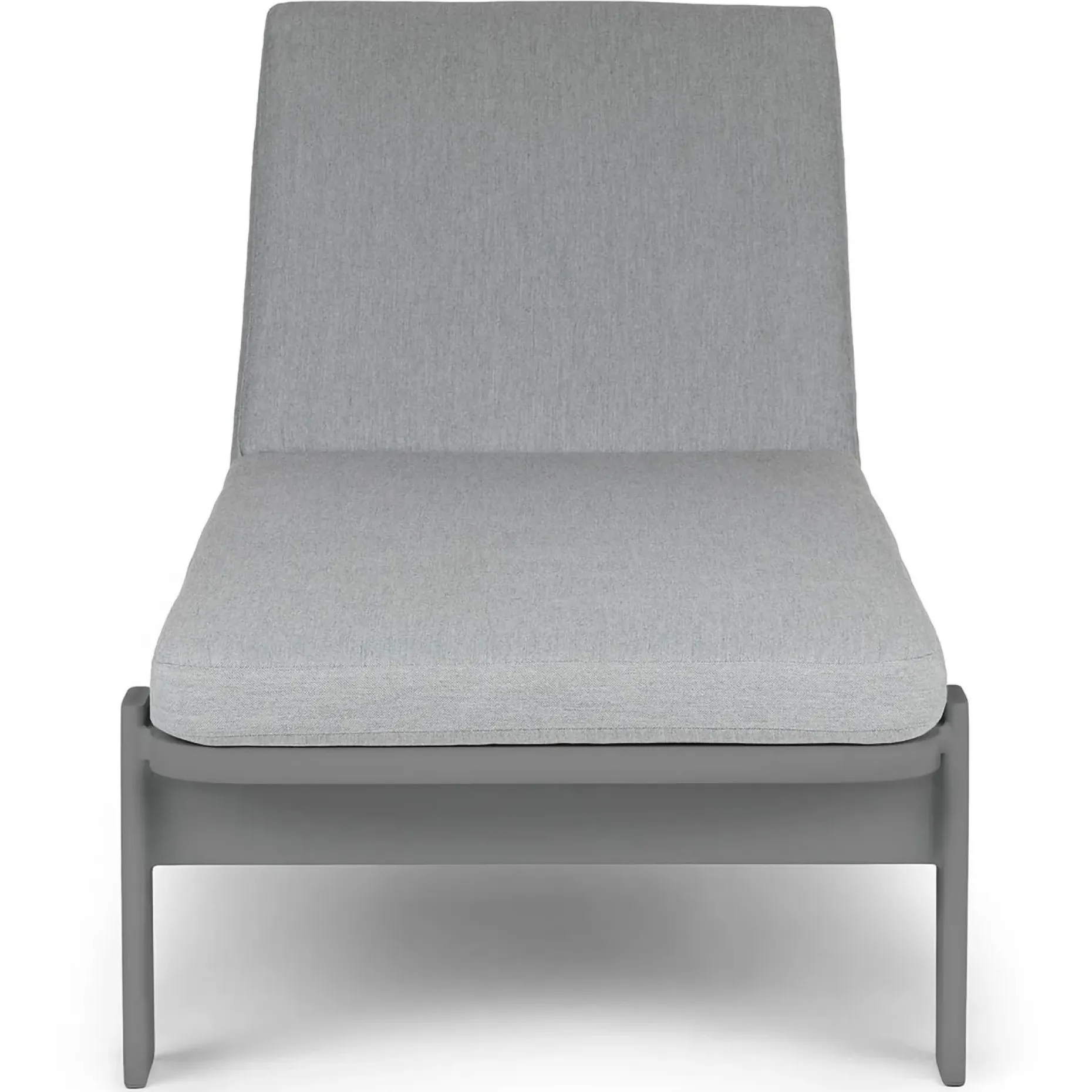 Eleya 78" Outdoor Chaise Lounge - Stega Gray