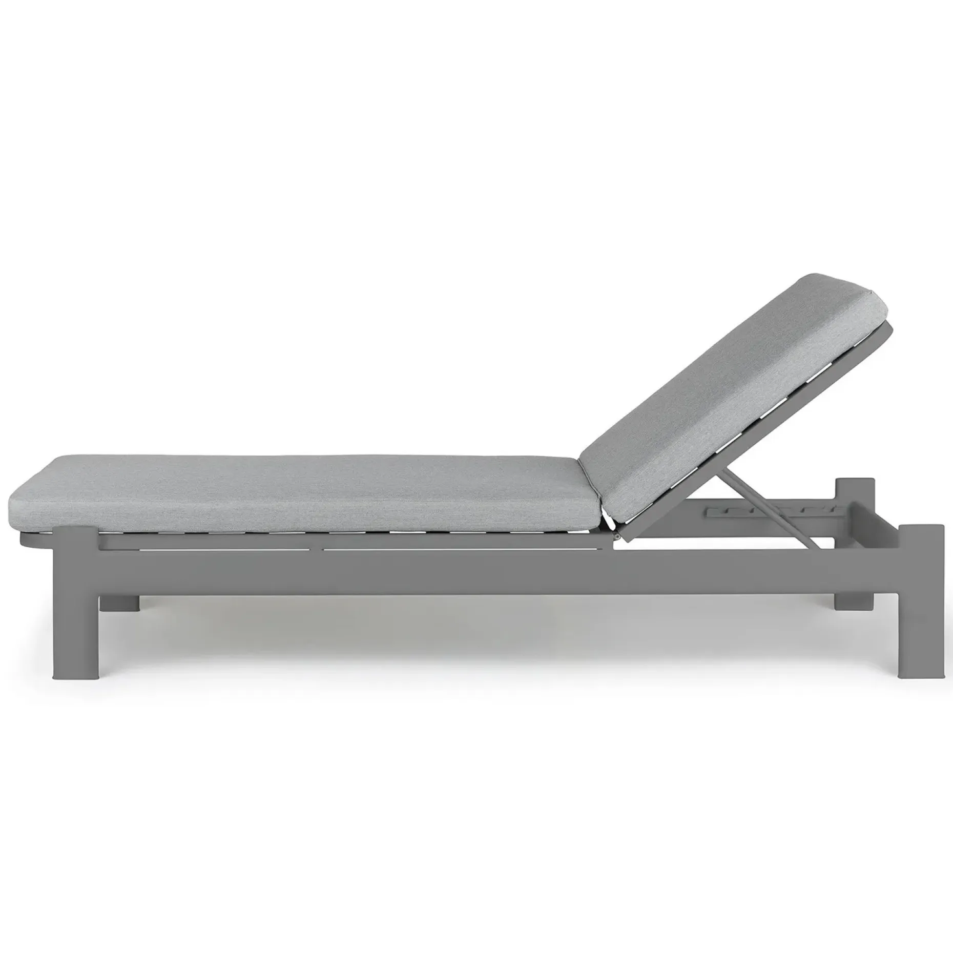 Eleya 78" Outdoor Chaise Lounge - Stega Gray