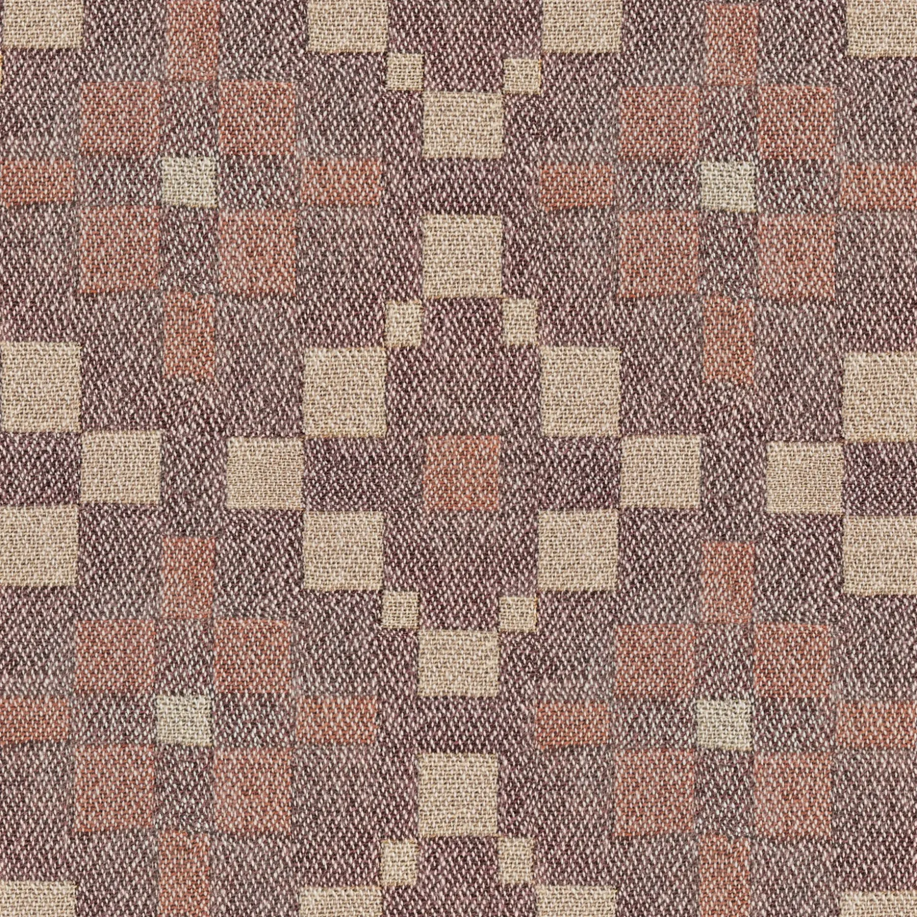 Elfin Large Pillow - Maroon Multi
