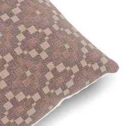 Elfin Large Pillow - Maroon Multi