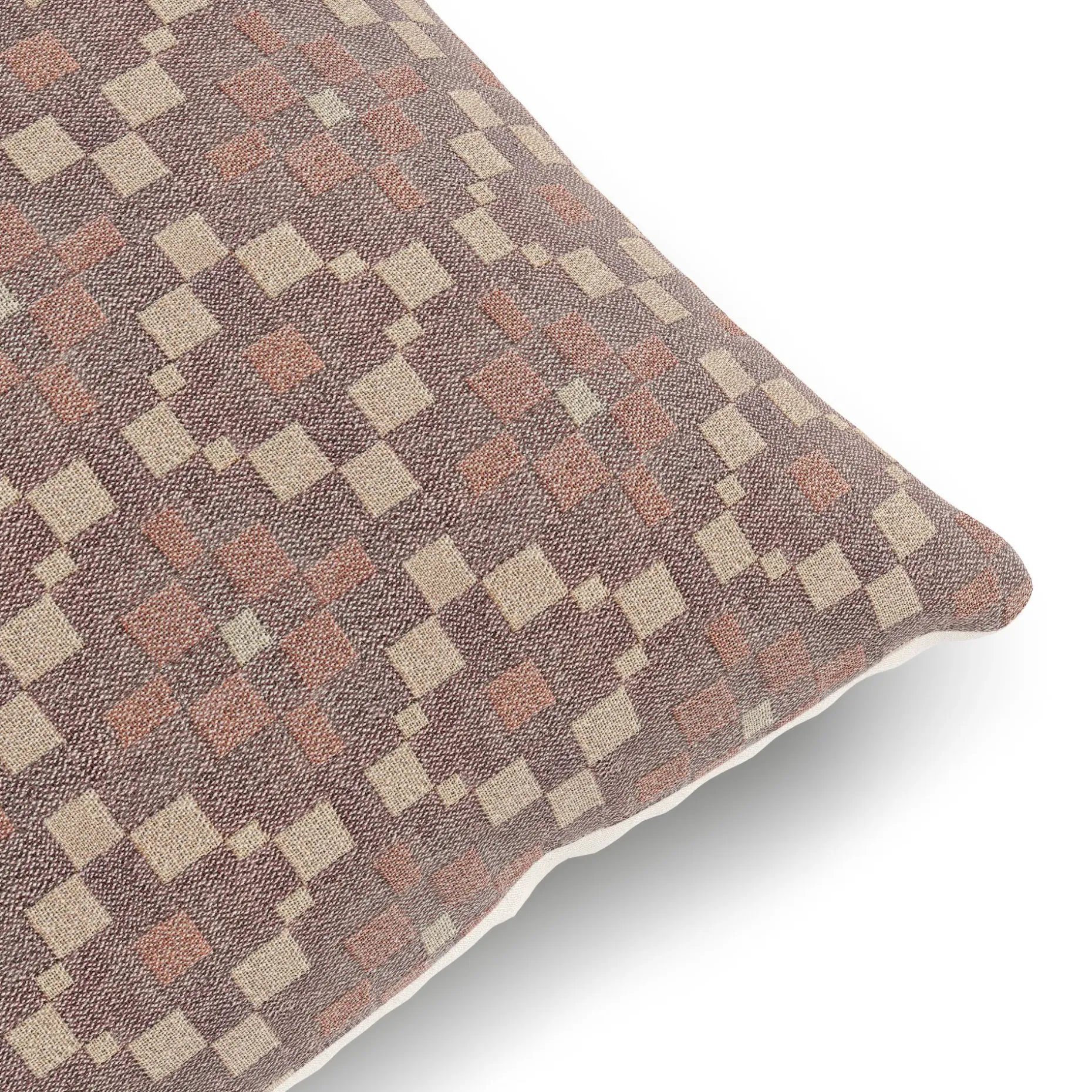 Elfin Large Pillow - Maroon Multi