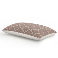 Elfin Small Pillow - Maroon Multi