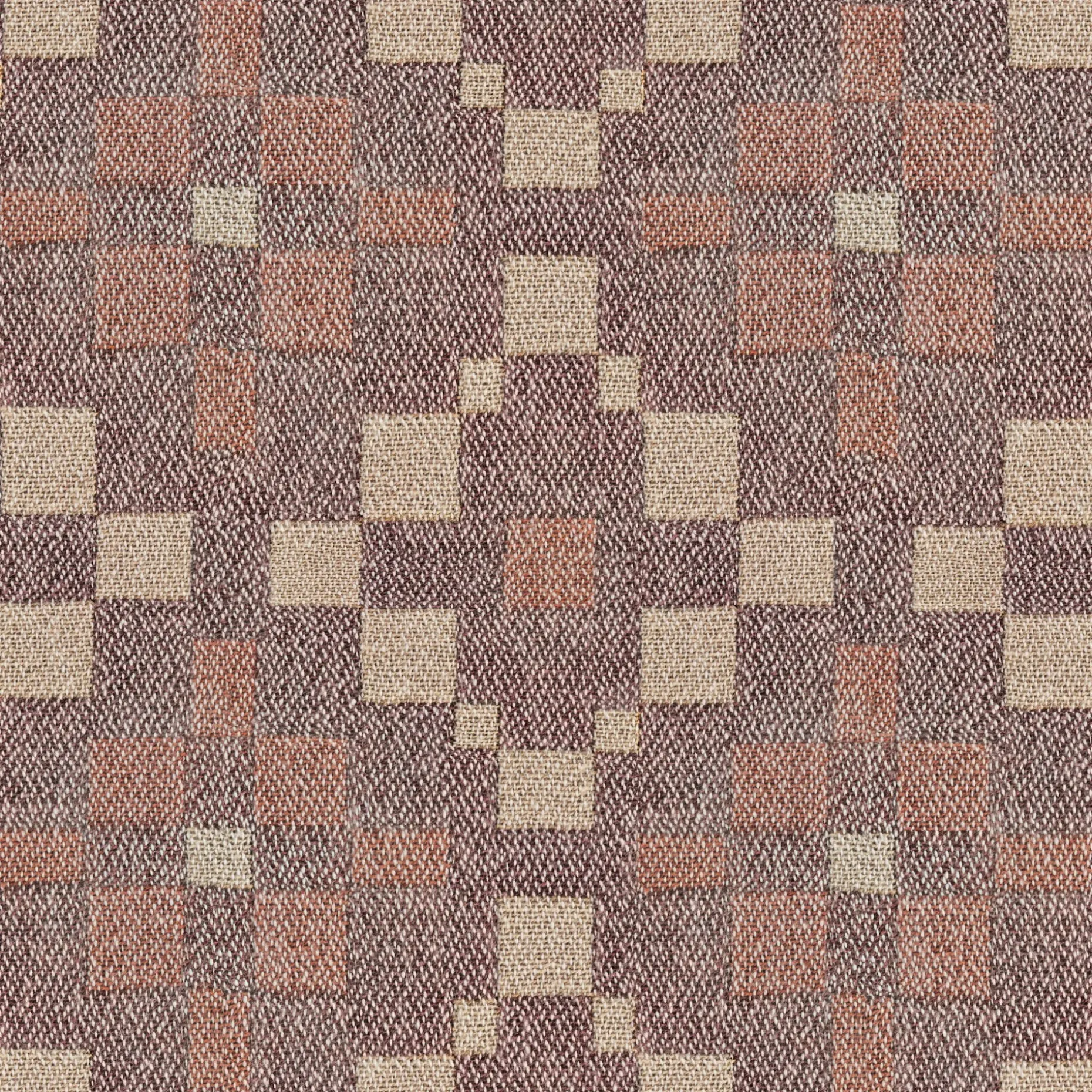 Elfin Small Pillow - Maroon Multi