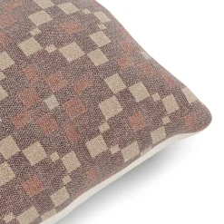 Elfin Small Pillow - Maroon Multi