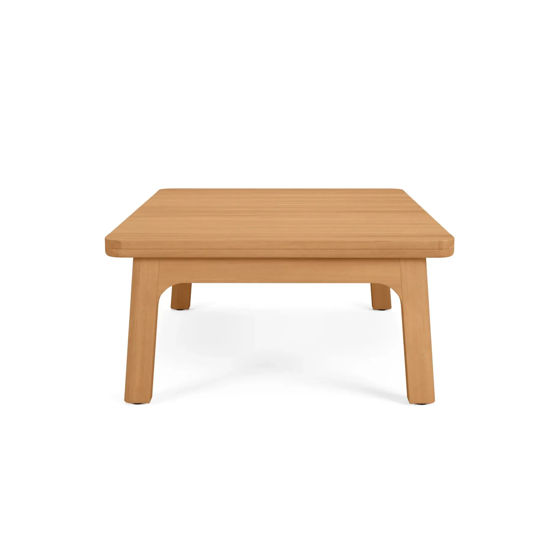 Elise 43" Outdoor Coffee Table - Light Eucalyptus
