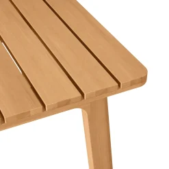 Elise 76.5" - 94.5" Outdoor Extendable Dining Table - Light Eucalyptus
