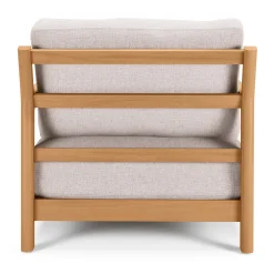 Elise 34" Outdoor Lounge Chair - Basket Beige