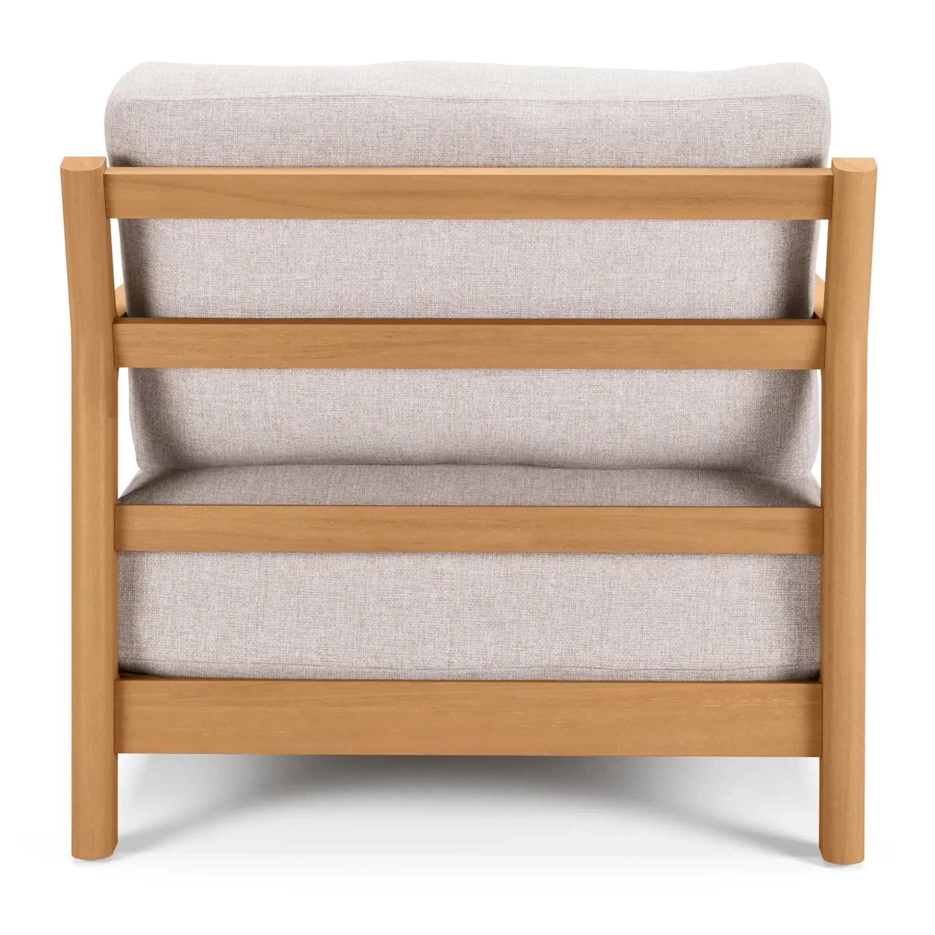 Elise 34" Outdoor Lounge Chair - Basket Beige
