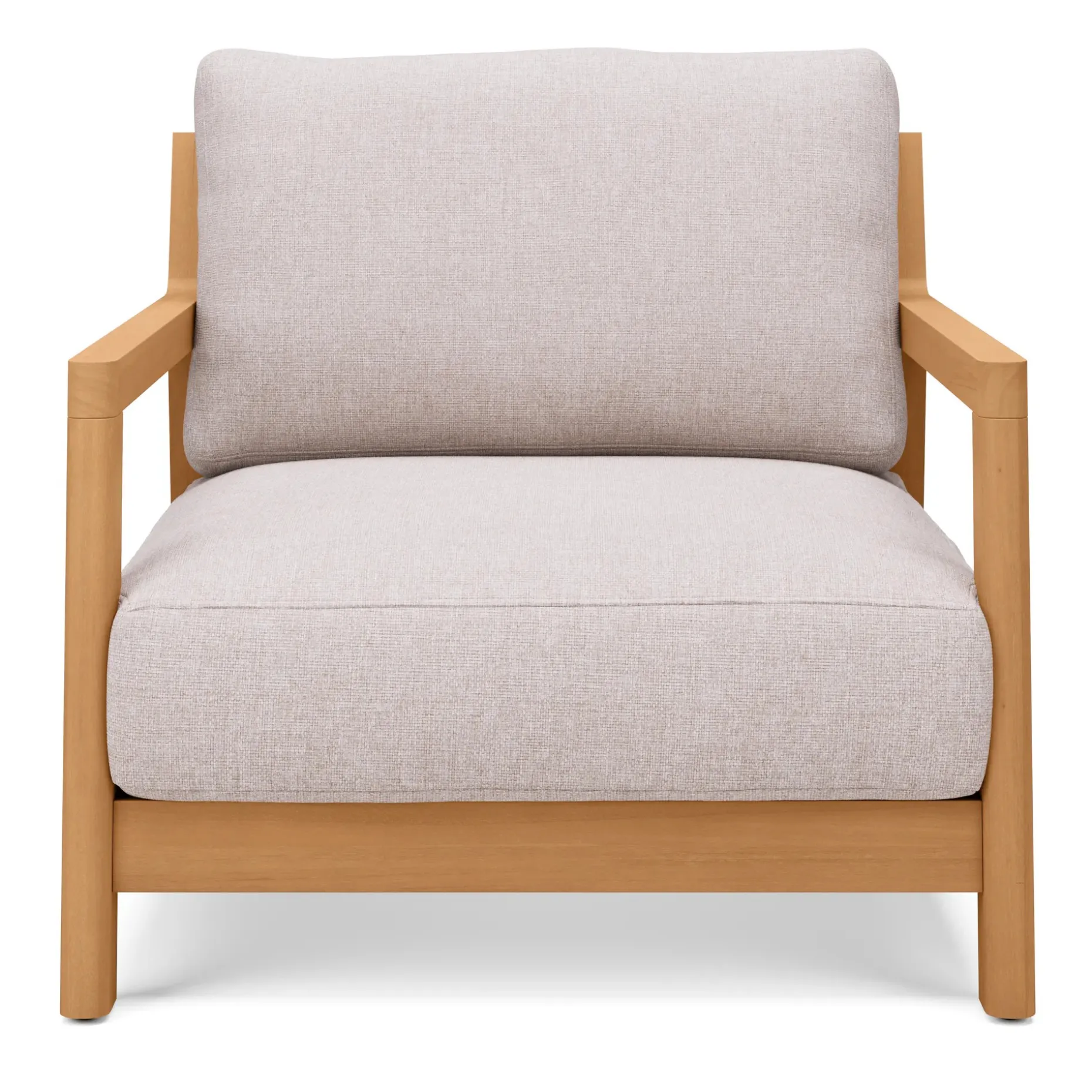 Elise 34" Outdoor Lounge Chair - Basket Beige