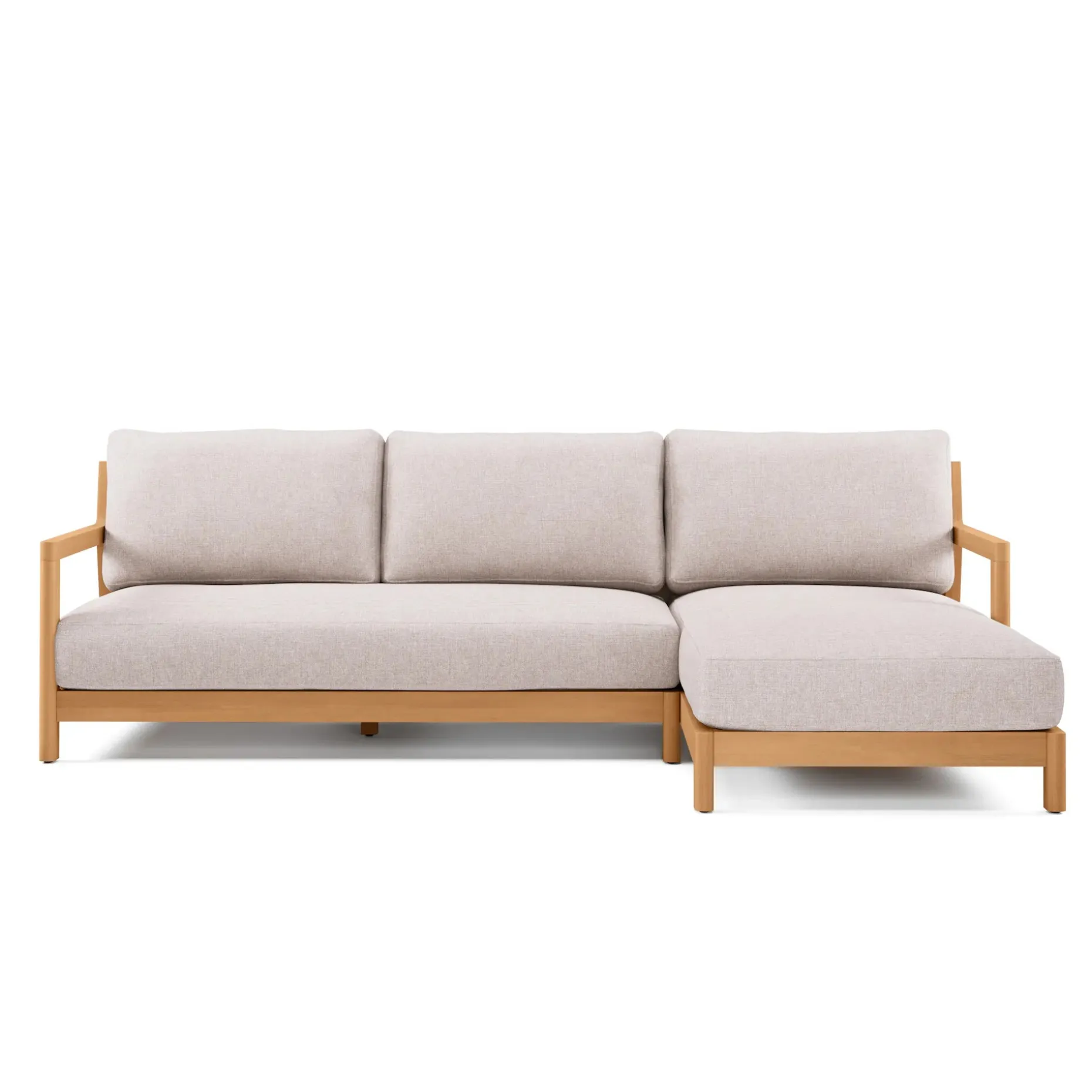 Elise 100" Outdoor Right Sectional - Basket Beige
