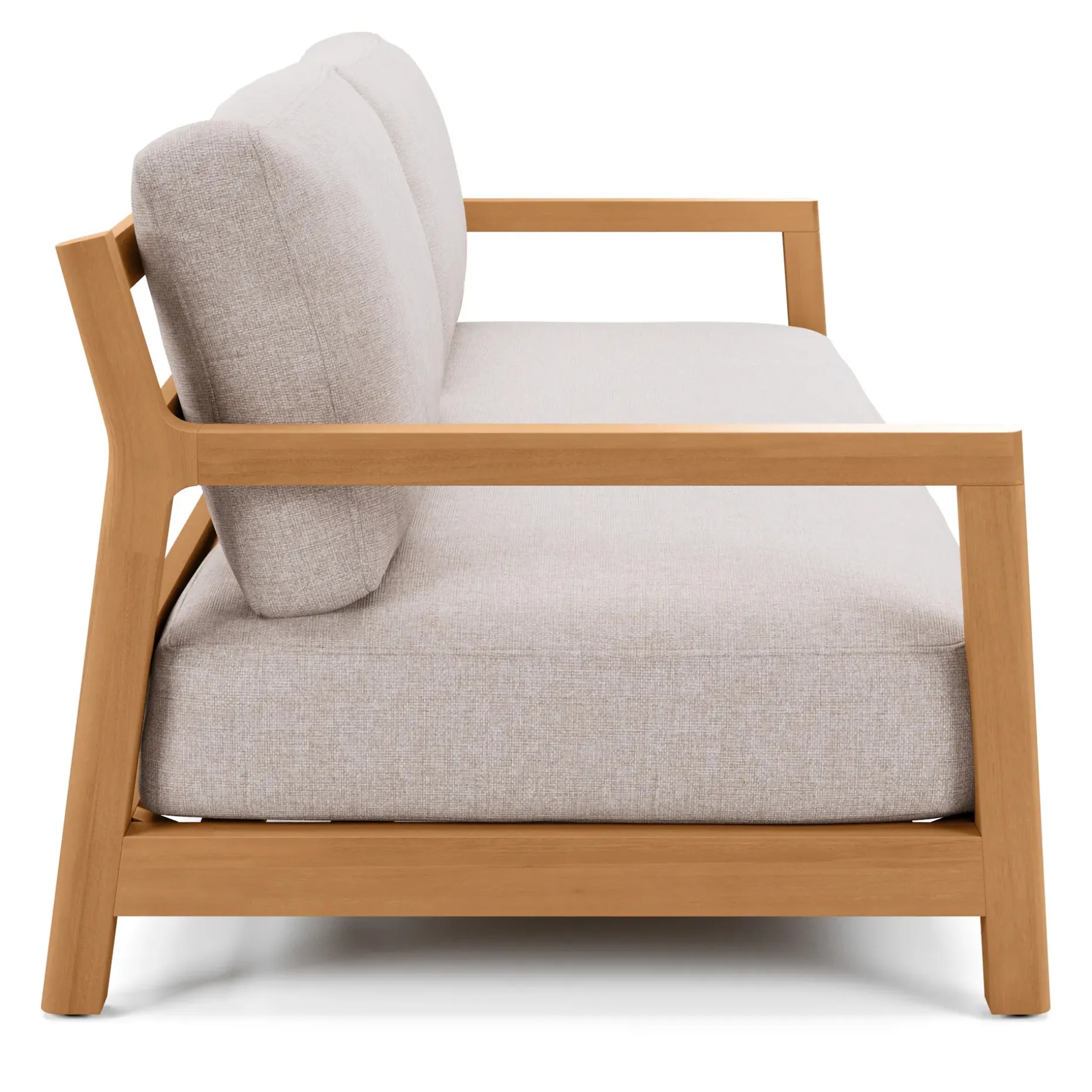 Elise 80" Outdoor Sofa - Basket Beige