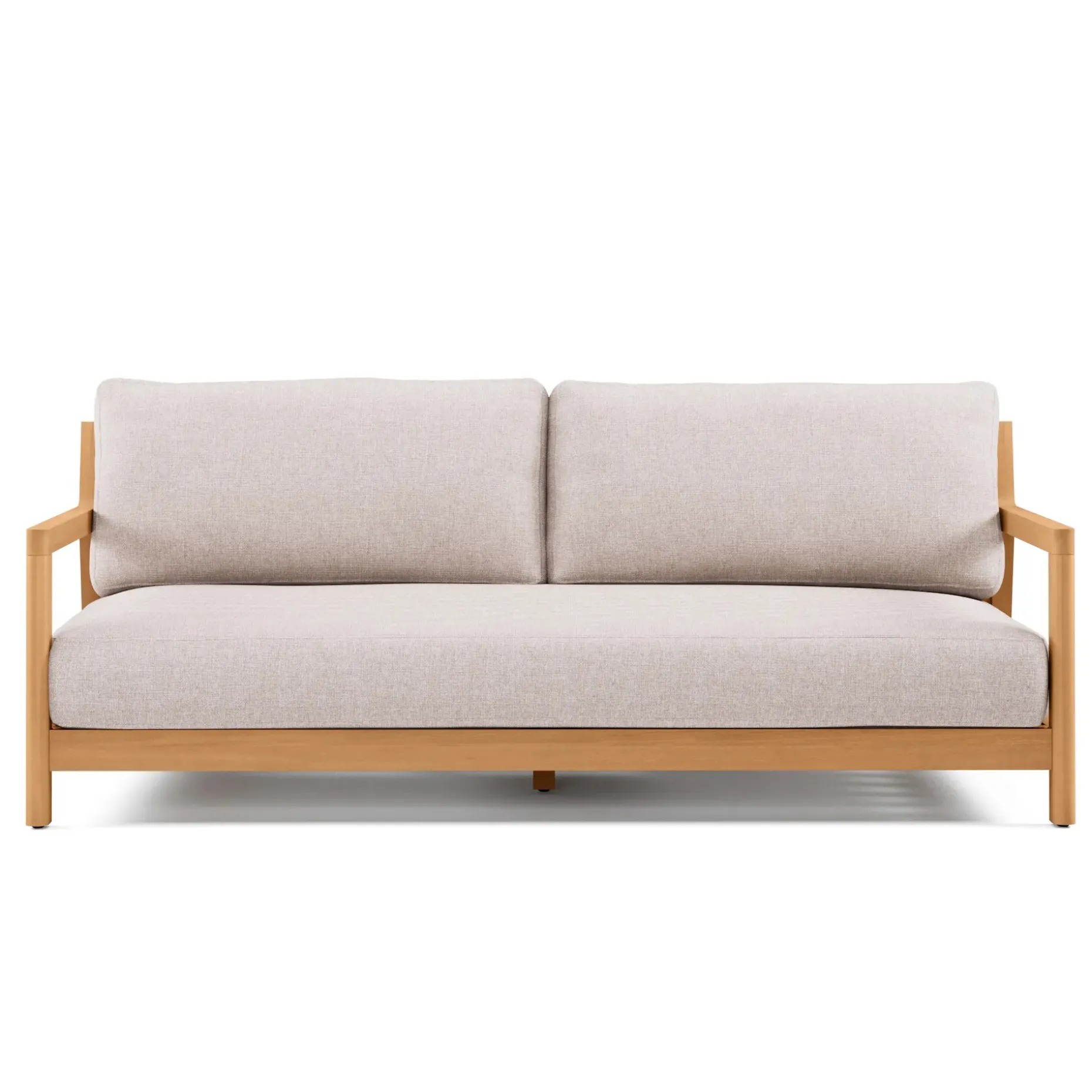 Elise 80" Outdoor Sofa - Basket Beige