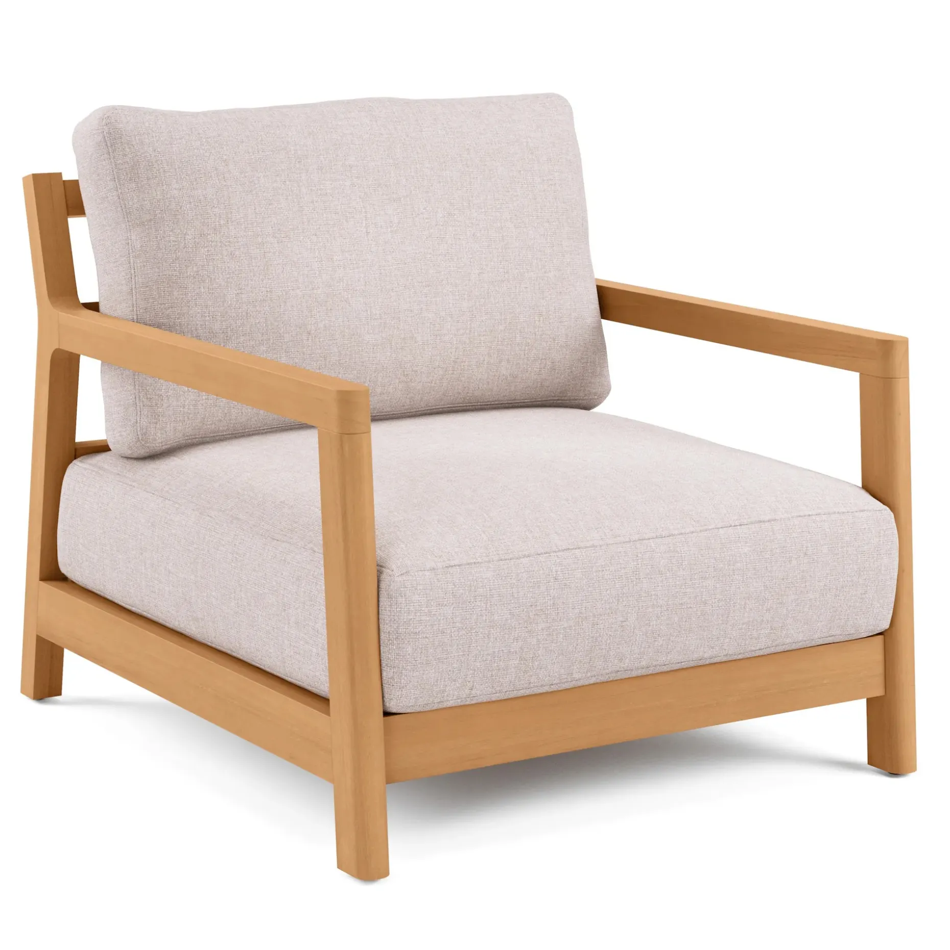 Elise 80" Outdoor Sofa Set - Basket Beige