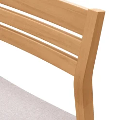Elise Outdoor Stackable Dining Chair - Light Eucalyptus and Basket Beige