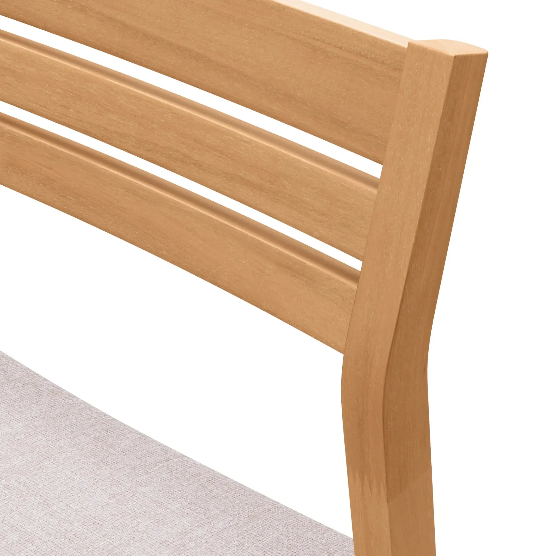Elise Outdoor Stackable Dining Chair - Light Eucalyptus and Basket Beige