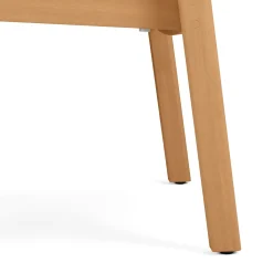 Elise Outdoor Stackable Dining Chair - Light Eucalyptus and Basket Beige
