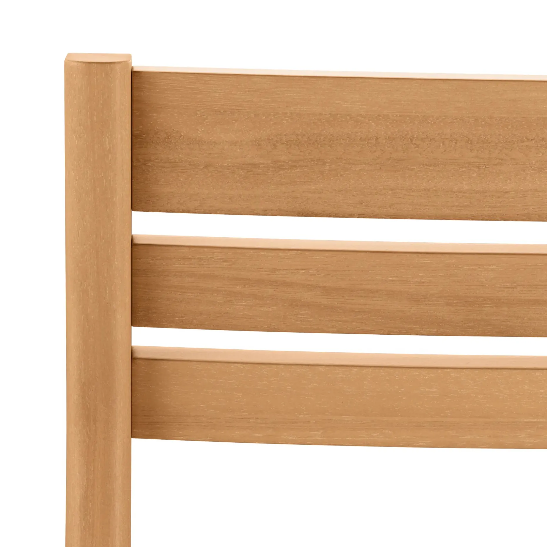 Elise Outdoor Stackable Dining Chair - Light Eucalyptus and Basket Beige