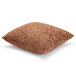 Ella Large Pillow - Short Shearling Rust