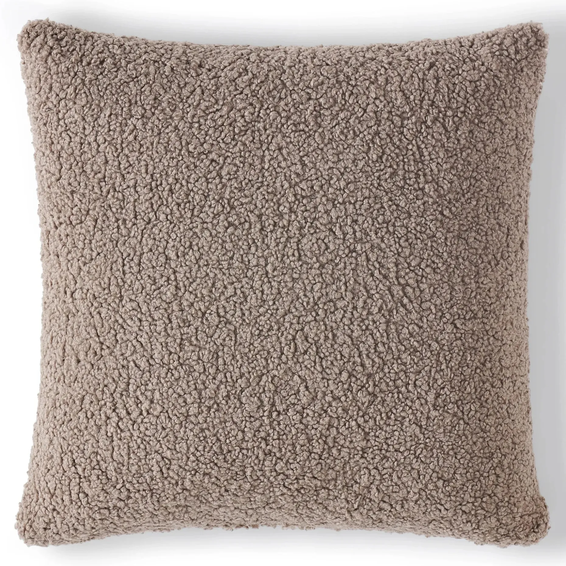 Ella Large Pillow - Short Shearling Taupe
