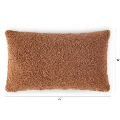 Ella Small Pillow - Short Shearling Rust