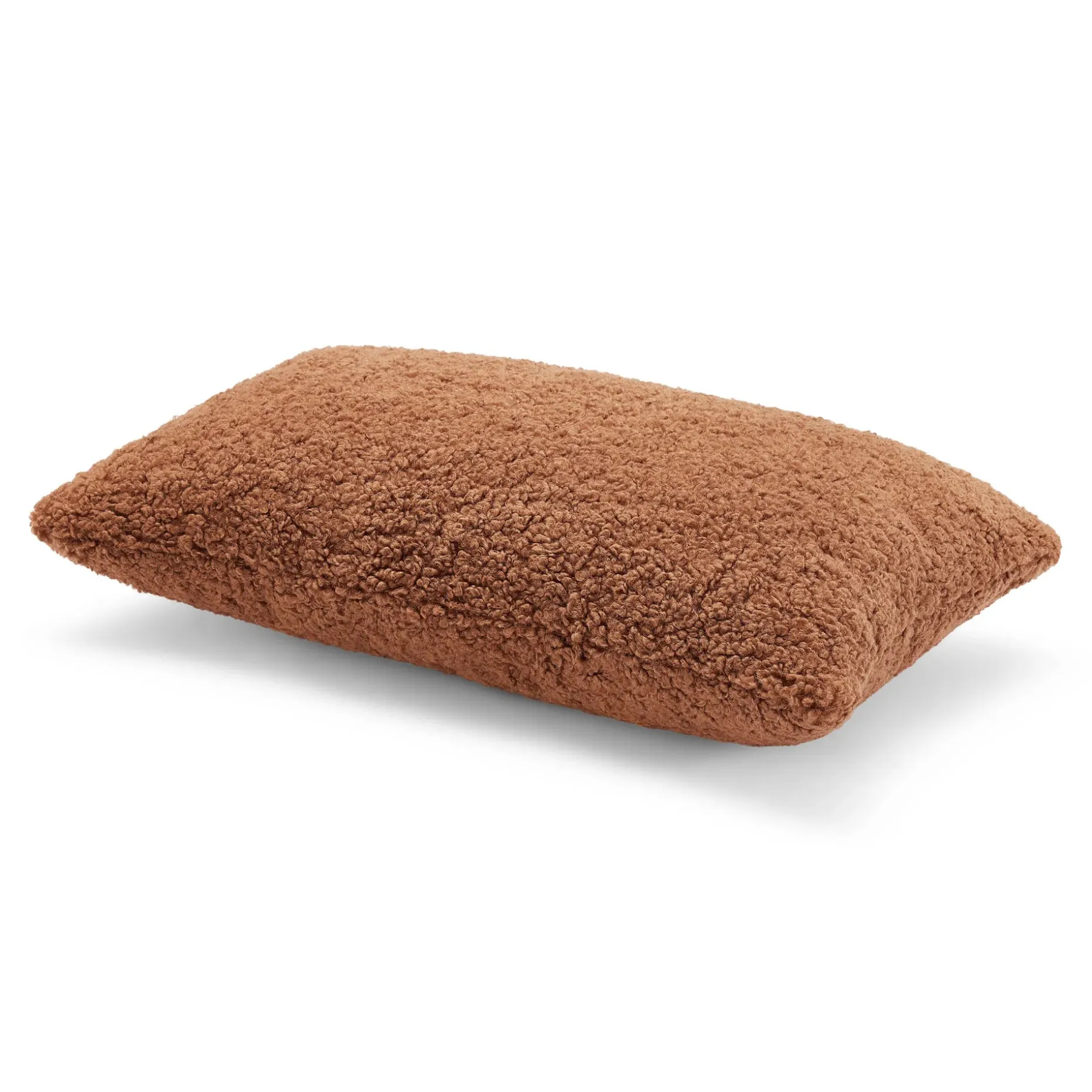 Ella Small Pillow - Short Shearling Rust