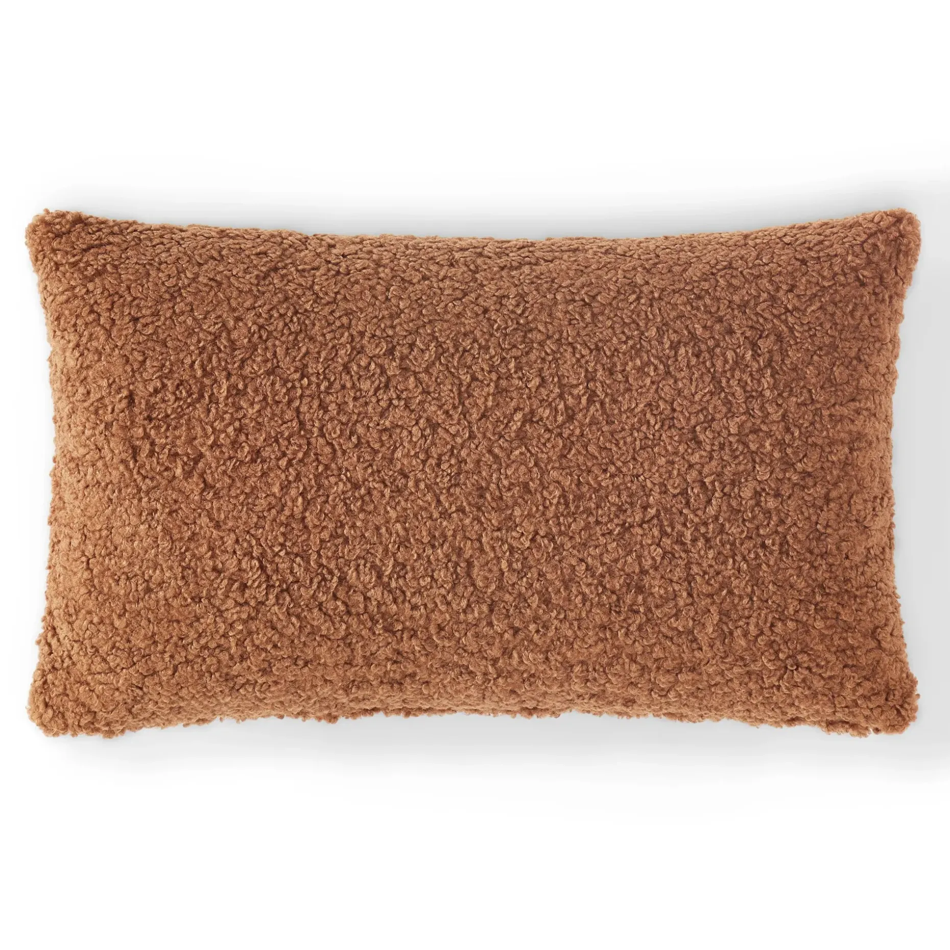 Ella Small Pillow - Short Shearling Rust