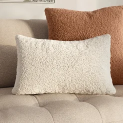 Ella Small Pillow - Short Shearling White