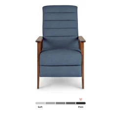Ellow 28.5" Reclining Lounge Chair - Lennox Blue