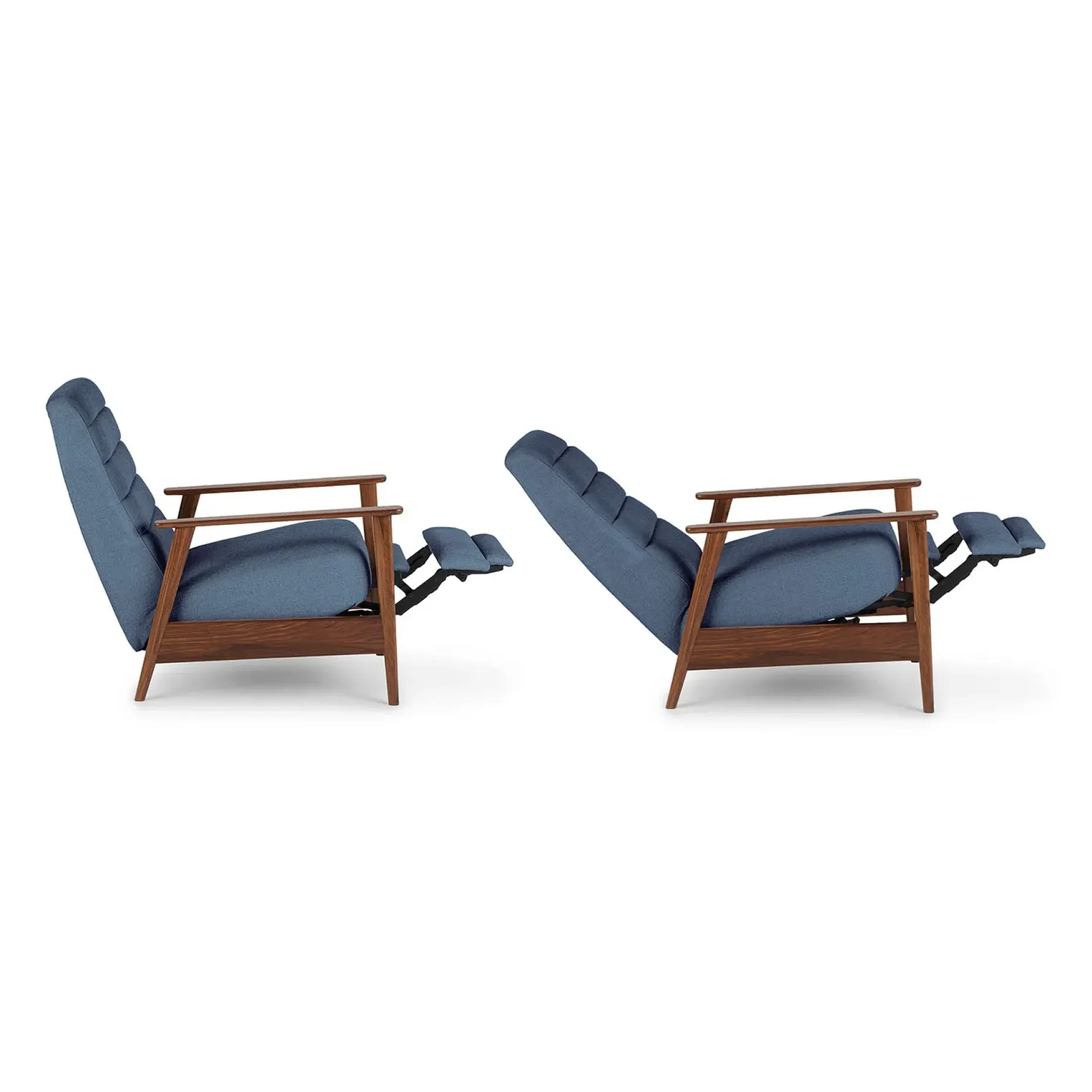 Ellow 28.5" Reclining Lounge Chair - Lennox Blue