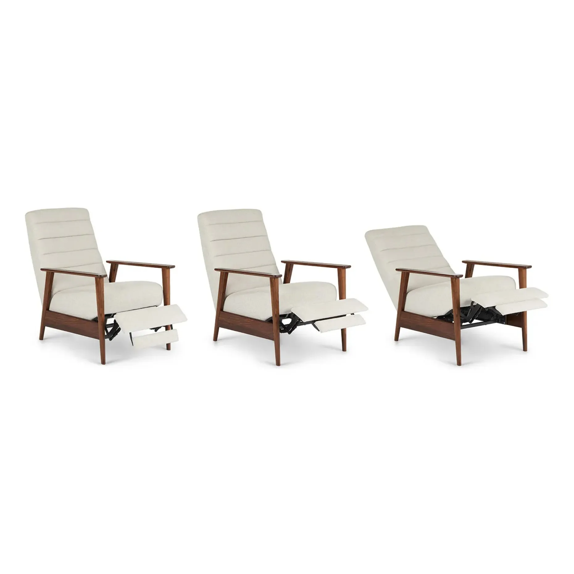 Ellow 28.5" Reclining Lounge Chair - Ashford Gray