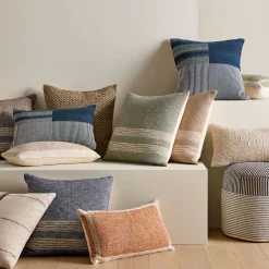 Elmer Large Pillow - Blue Multi