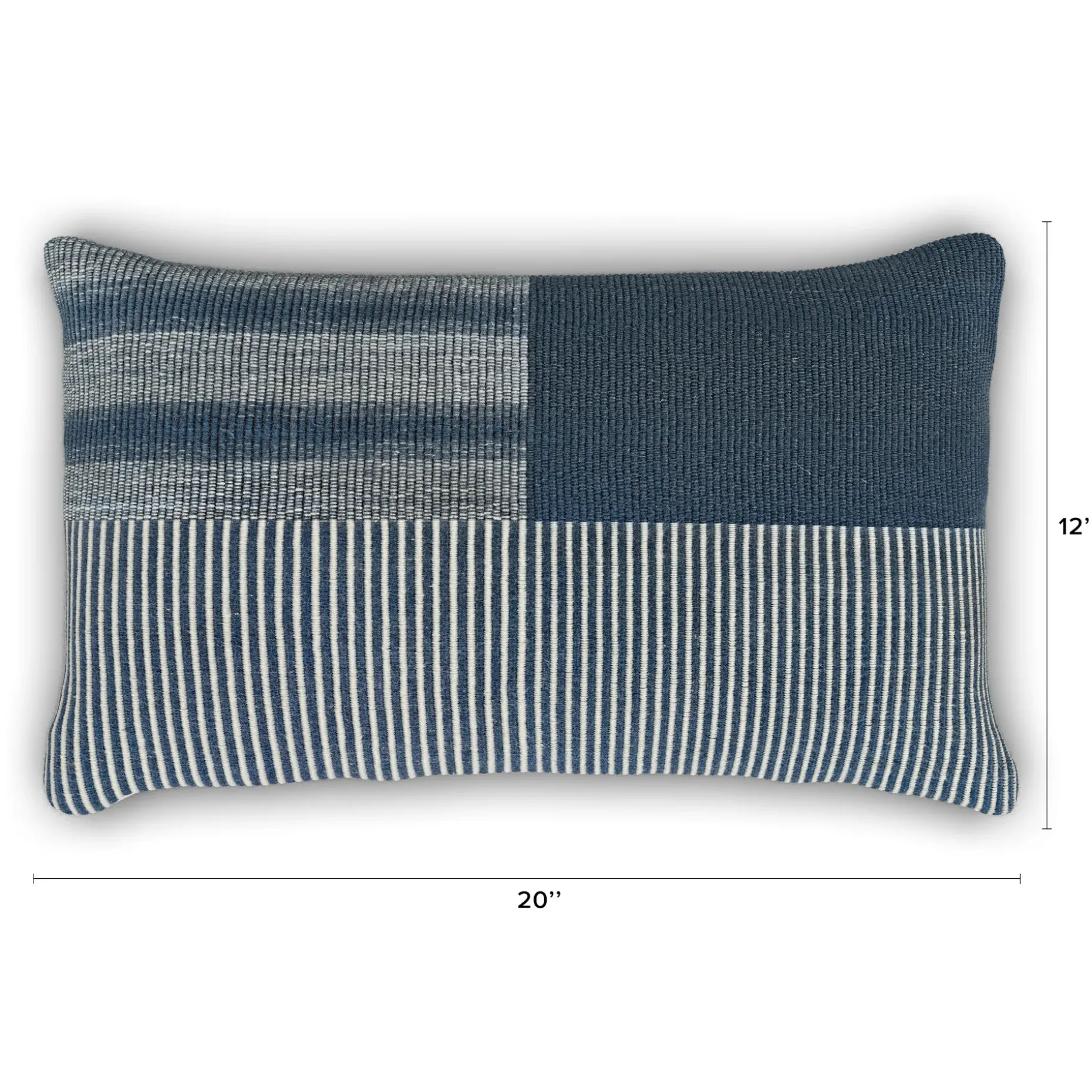 Elmer Small Pillow - Blue Multi