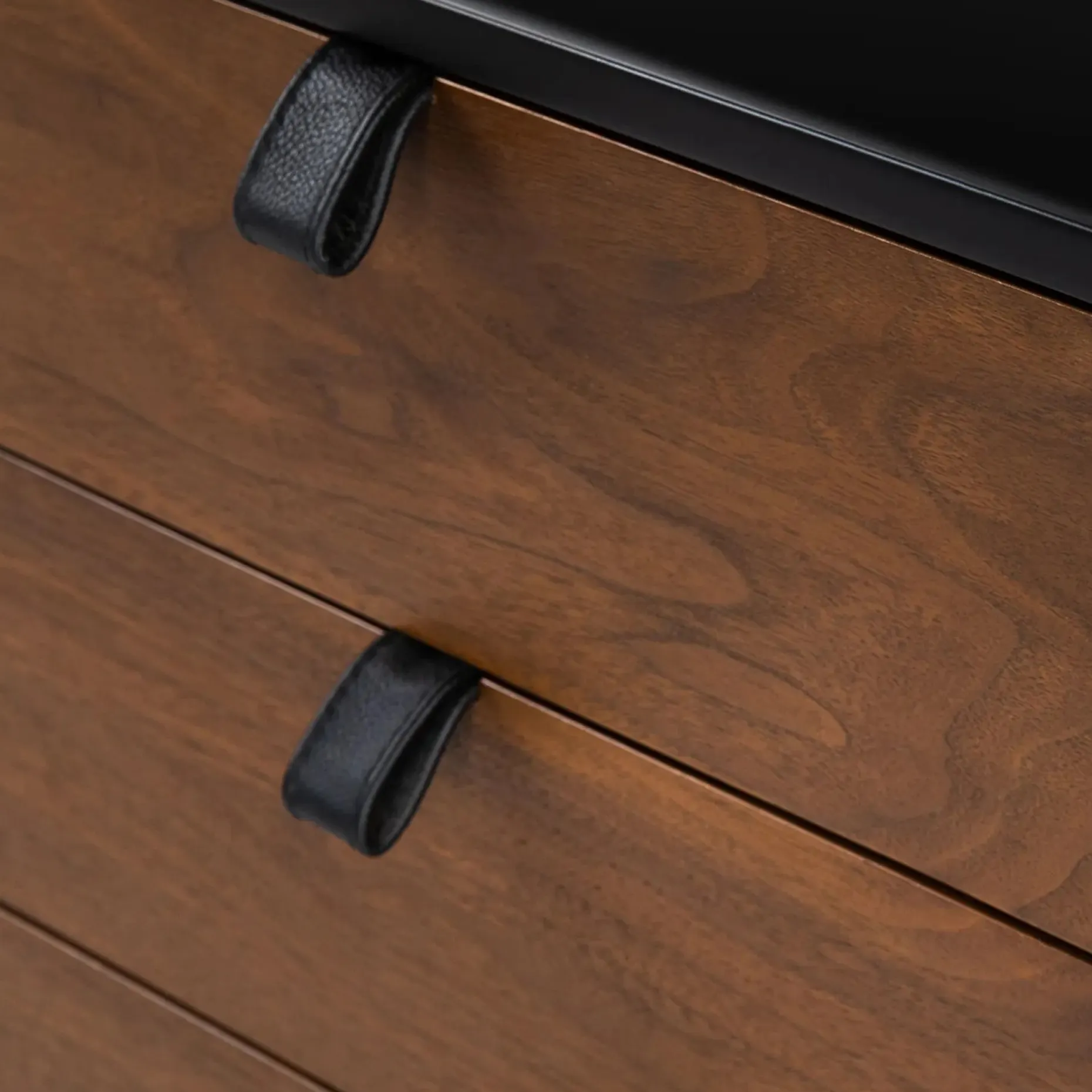 Envelo 71" Sideboard - Walnut and Black