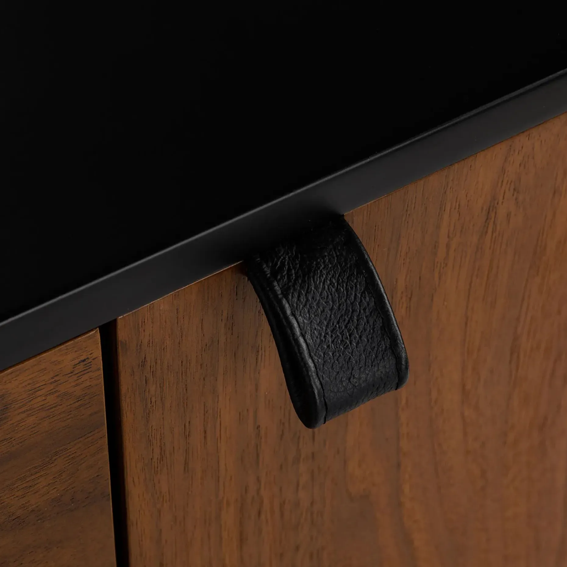 Envelo 71" Sideboard - Walnut and Black