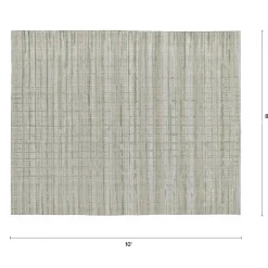Erina 8 x 10 Indoor/Outdoor Rug - Textured Green