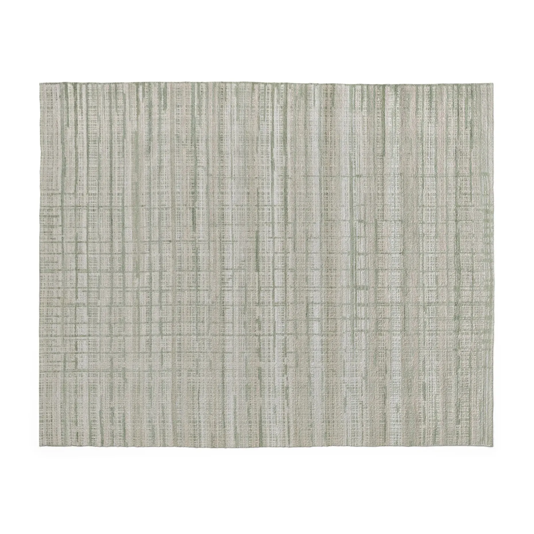 Erina 8 x 10 Indoor/Outdoor Rug - Textured Green