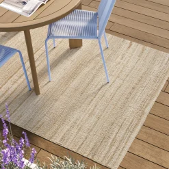 Erina 5 x 8 Indoor/Outdoor Rug - Textured Sand