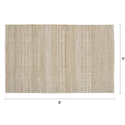 Erina 5 x 8 Indoor/Outdoor Rug - Textured Sand