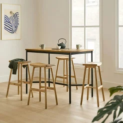 Esse Counter Stool - Light Oak