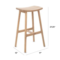 Esse Counter Stool - Light Oak