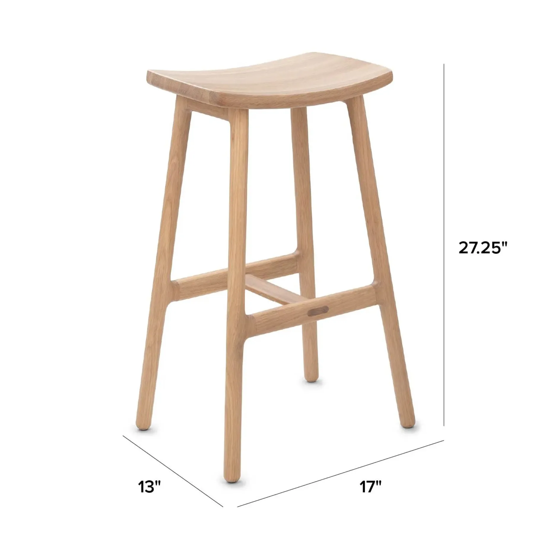 Esse Counter Stool - Light Oak