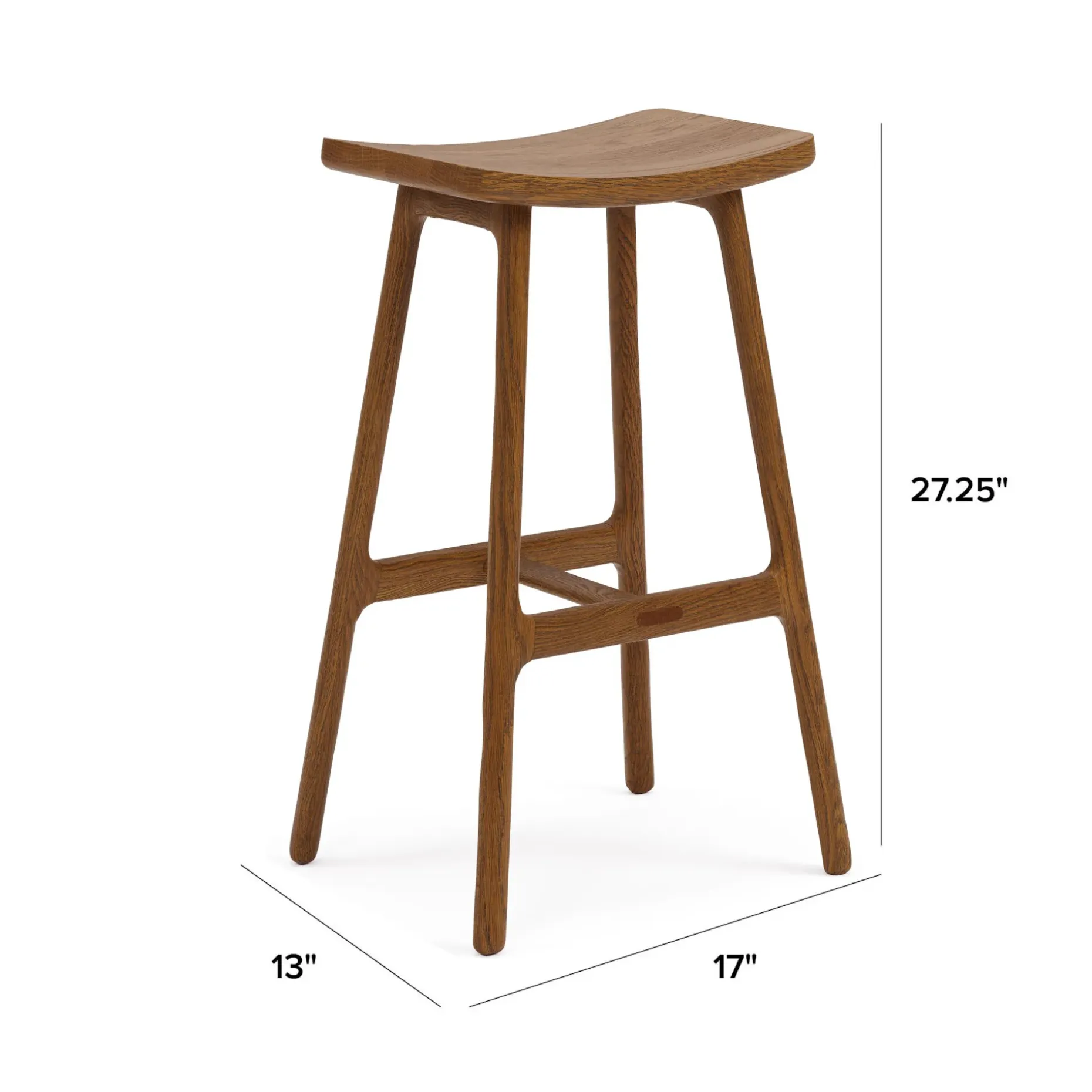 Esse Counter Stool - Smoked Oak