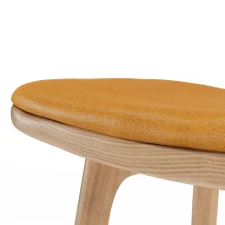 Esse Leather Counter Stool - Light Oak and Taos Tan