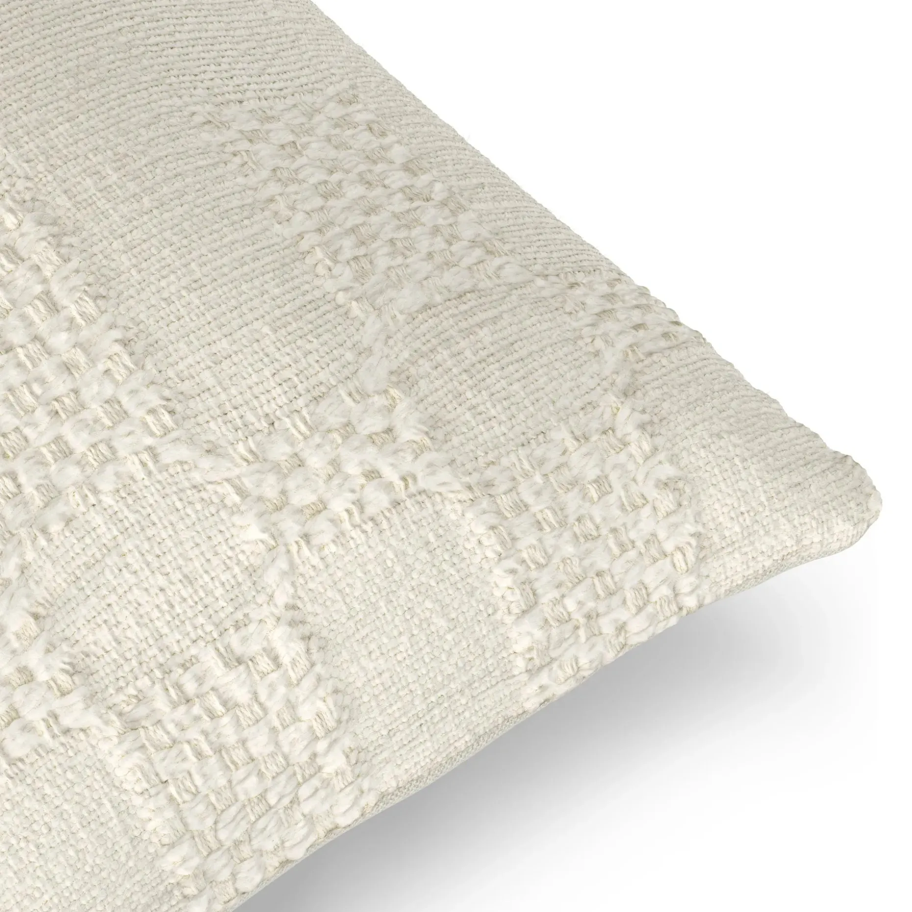 Eula Pillow - Woven Neutral