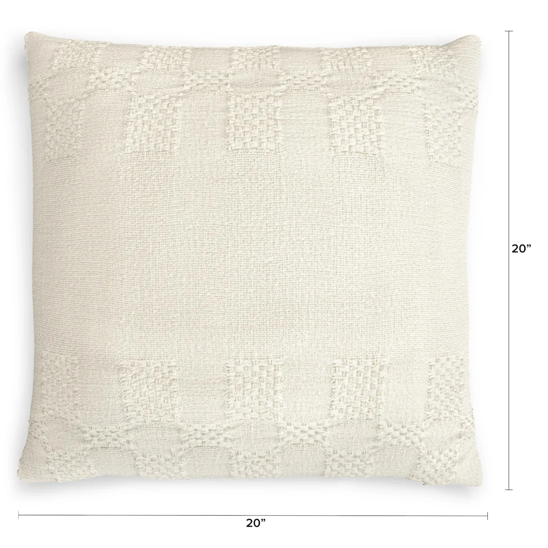 Eula Pillow - Woven Neutral