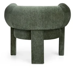 Everse 33.5" Velvet Lounge Chair - Melange Green
