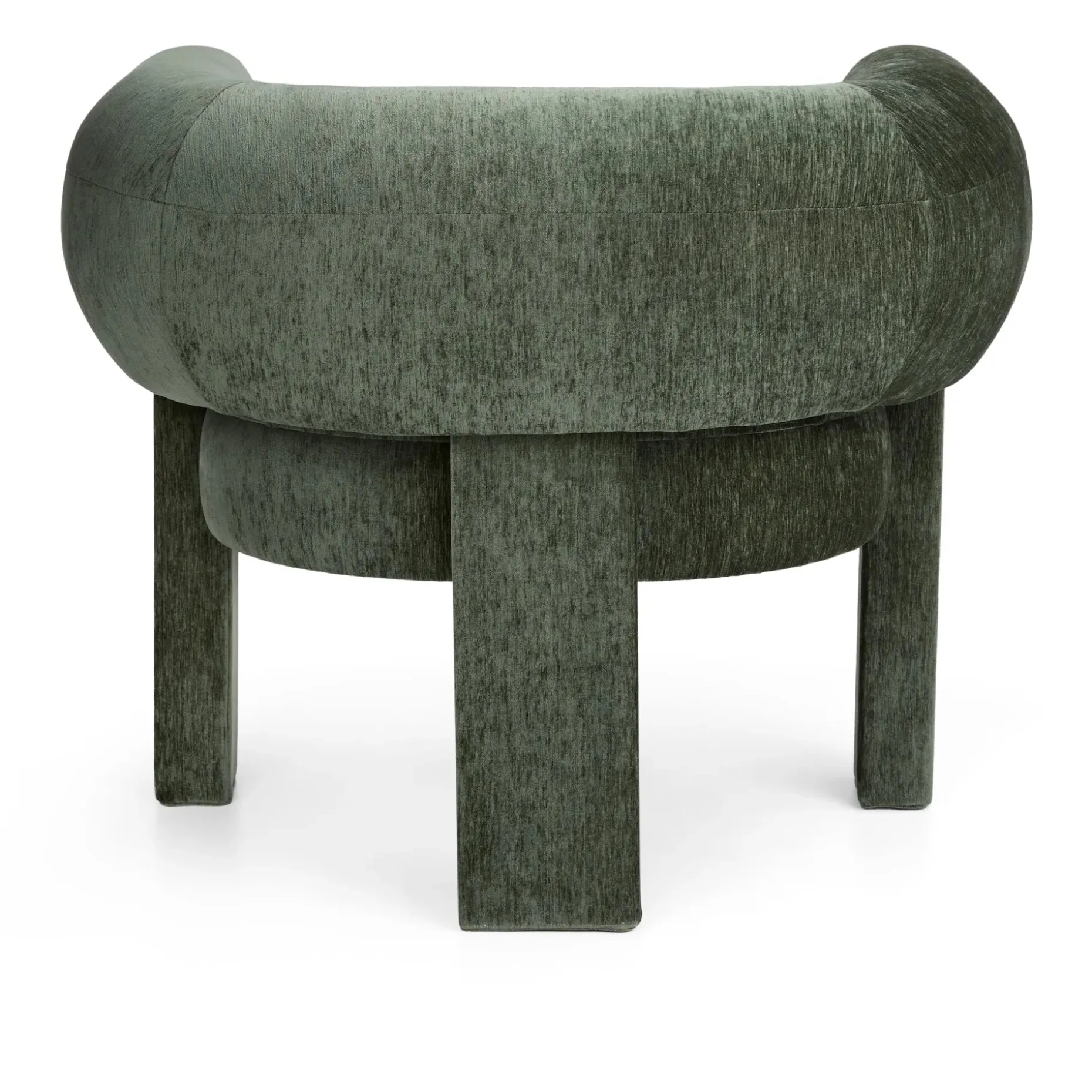 Everse 33.5" Velvet Lounge Chair - Melange Green